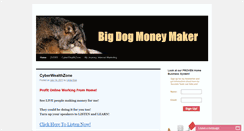 Desktop Screenshot of bigdogmoneymaker.com